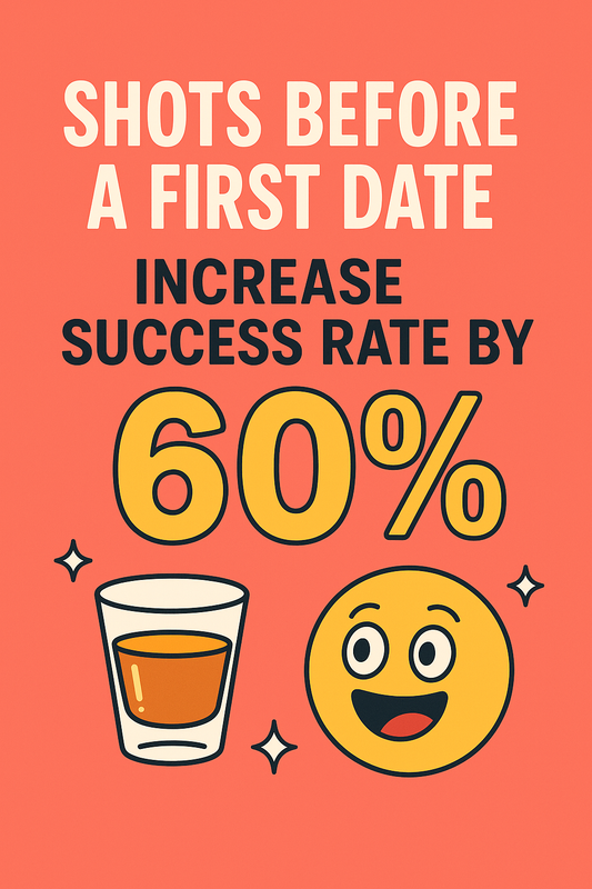 Liquid Courage: How a Shot Before a First Date Could Boost Your Charm by 60%
