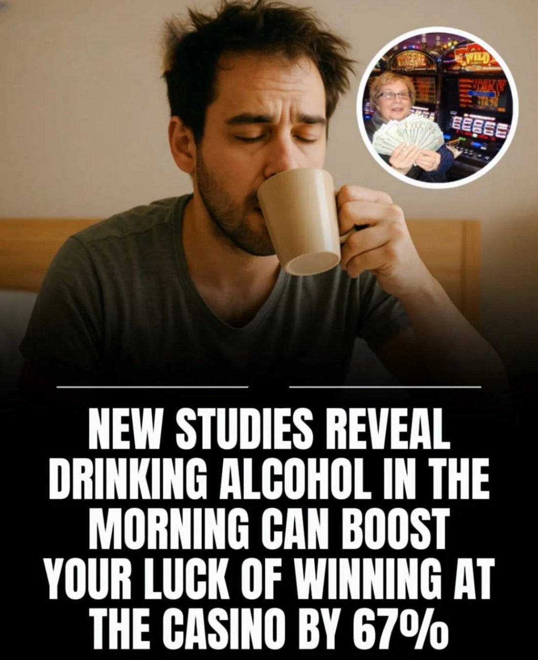 The Morning Buzz Myth: Why Your 9AM Drink Might (Not Really) Make You a Casino God