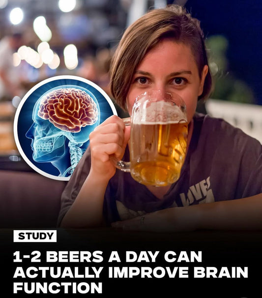 The Brain on Beer: Why 1–2 Brews Might Actually Make You Smarter (Or at Least Think You Are)